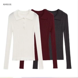 ÁO LEN CỔ POLO KASLEAD NỮ- sỉ 213k