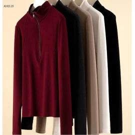 ÁO CỔ KHÓA CHO NỮ  - sỉ 146k
