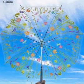 Ô TRONG HỌA TIẾT HOA  - Giá sỉ 1 ( dáng dài ) : 84k  2 ( tự động ) : 100k