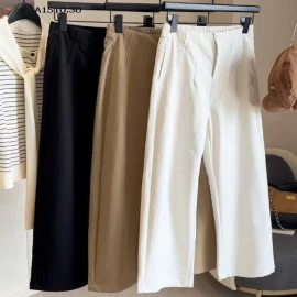 QUẦN ỐNG ĐỨNG CẠP CHUN SAU ANNA - sỉ 178k