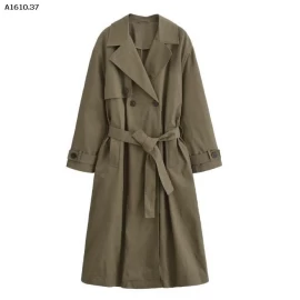 ÁO MANGTO DÁNG DÀI phong cách Âu Mỹ -Giá sỉ 412k