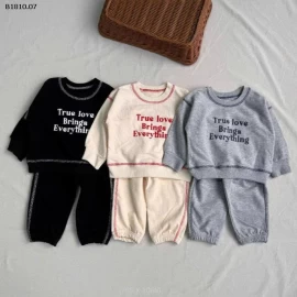 SET NỈ CHO BÉ TRAI-Giá sỉ 189k