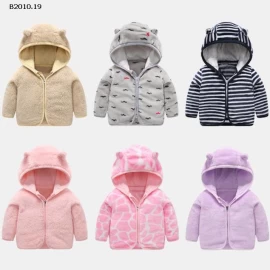 ÁO KHOÁC LÔNG CỪU TAI GẤU-Giá sỉ 109k