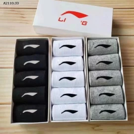 SET 5 ĐÔI TẤT LINING TQ XUẤT KHẨU-Giá sỉ 54k/set 5 đôi