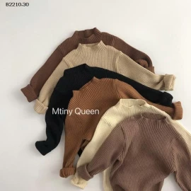 ÁO LEN CAO CỔ CHO BÉ - sỉ 152k