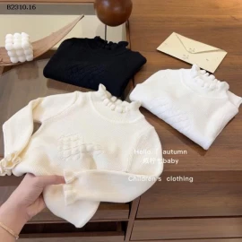 ÁO LeN THU ĐÔNG  TRÁI TIM BÉ GÁI -Giá sỉ 115k