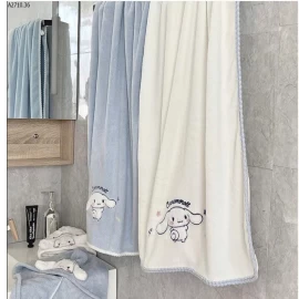 Combo 2 khăn tắm + khăn quấn tóc- sỉ 95k/set 2c như hình