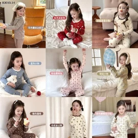 Bộ đồ ngủ trẻ em Hãng AMBB.Kids- Giá sỉ  size 80-150 : 142k size 160 : 163k