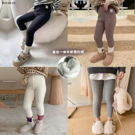 Quần legging trẻ em bé gái AMBB -Giá sỉ 109k 
