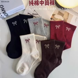 SET 5 ĐÔI TẤT NƠ CHO BÉ IUU -Giá sỉ 54k/set    