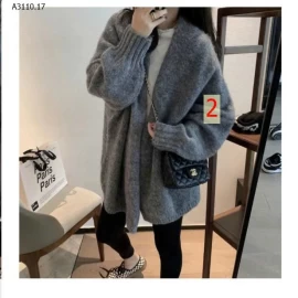 KHOÁC LEN LÔNG THỎ DÁNG ĐAI- sỉ 192k