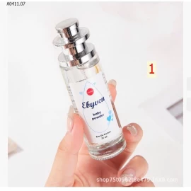 Nước hoa trẻ em Thái Lan hương thơm tươi mát- sỉ 100k/set 4 chai