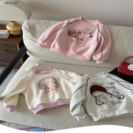 ÁO NỈ HOẠT HÌNH BG-Giá sỉ  sz 90-150: 159k  sz 160: 168k 