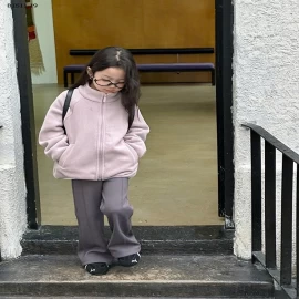 Áo khoác cotton có lớp lông cừu nhà Elmo Baby Kids  AMBB-Giá sỉ size 90-150 : 215k sz 160 : 228k sz 170 : 225k