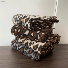 Khăn quàng cổ họa tiết da báo thời trang mùa đông 2025 Elmo Baby  AMBB - sỉ 80k