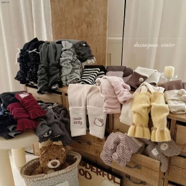 Bộ sưu tập quần legging Lót lông cho bé - giá sỉ  size 90-120 giá 178k size 130-150 giá 200k