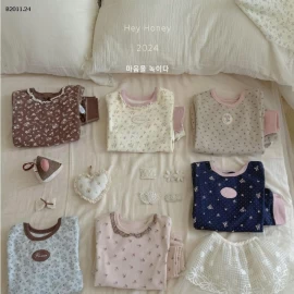 Bộ đồ lót giữ nhiệt lông cừu  nhà Hey Honey  - giá sỉ  size 90-140 giá 180k size 140-160 giá 205k