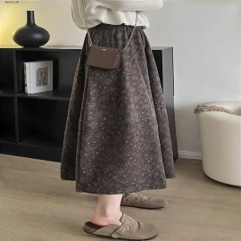 CHÂN VÁY DÀI CẠP CHUN- sỉ 183k