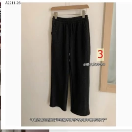 QUẦN ỐNG RỘNG CHO NỮ - sỉ 165k