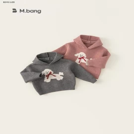 Áo khoác trùm đầu cho bé nhà Mbang  -sỉ giá 235k