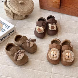 GIÀY DA LỘN GẮN THÚ CƯNG-Giá sỉ  sz 21-25: 142k  sz 26-30: 152k 