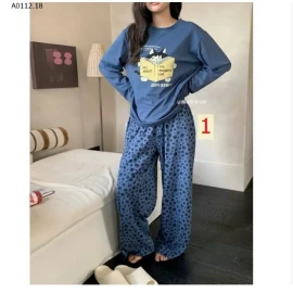 BỘ NGỦ HỌA TIẾT CUTE CHO NỮ -sỉ 225k