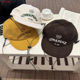 MŨ KẾT NHUNG THÊU CHỮ TÁN RỘNG-sỉ 115k