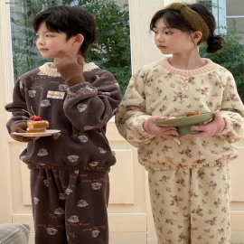 BỘ LÔNG MỀM TRẺ EM -sỉ  Size 100-110-120 : 135k/ set  Size 130-140-150 : 155k/ set  Size 160-170 : 175k/ set 