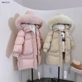 ÁO KHOÁC CỔ LÔNG CAO CẤP BG -sỉ 358k