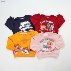 ÁO NỈ DÀI TAY CHO BÉ3-sỉ 187k