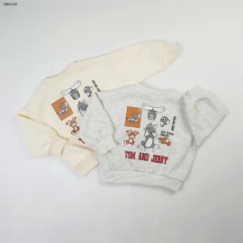 ÁO NỈ IN HÌNH TOM AND JERRY-sỉ 185k