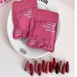 SON SÁP NỘI ĐỊA HÌNH VIÊN THUỐC MINI -sỉ 65k/set 12 thỏi 