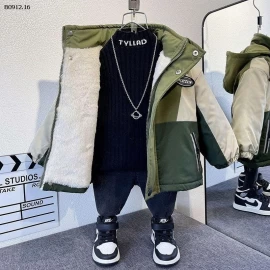 ÁO KHOÁC LÓT LÔNG SZ ĐẠI CHO BÉ -sỉ 230k