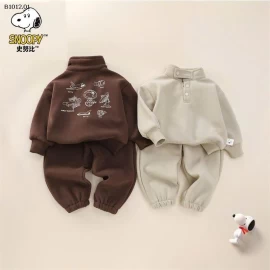 Bộ Nỉ cao cấp Bé Trai Nhà SNOOPY - sỉ 399k/bộ