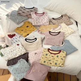 Bộ đồ ngủ liền thân  nhà AMBB -Giá sỉ  sz 90-150 : 150k sz 160 : 168k sz 170  :  180k