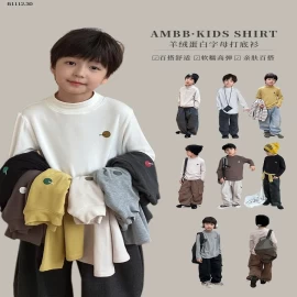 ÁO GIỮ NHIỆT CHO BÉ AMBB -sỉ Sz 90-150 : 135k          Sz 160-170 : 155k