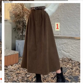 CHÂN VÁY NHUNG XOÈ-sỉ 175k