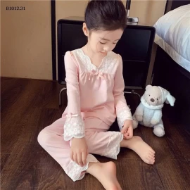 BỘ NGỦ VIỀN REN BÉ GÁI -sỉ 115k