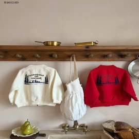 ÁO KHOÁC KHÓA KÉO CHO BÉ GÁI - sỉ 235k