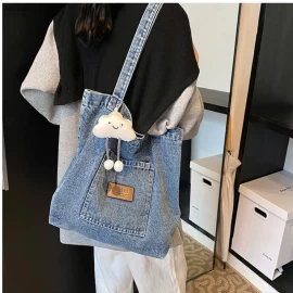 TÚI TOTE DENIM CHO NỮ- sỉ 130k