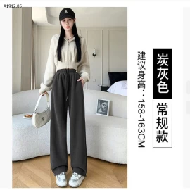 Quần nỉ nữ lót lông cừu,  cotton dày dặn cho nữ   - sỉ giá 210k