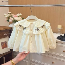 áo sơ mi dáng babydoll siêu đẹp chuẩn QCCC - sỉ 106k