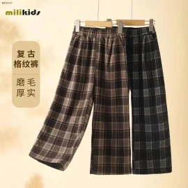 QUẦN SUÔNG KẺ BÉ GÁI HÀNG MILIKID- Giá sỉ  Sz 120- 140: 180k Sz120-170:  200k