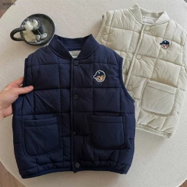 Gile phao thêu lo.go BEAR - sỉ 157k