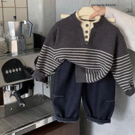 Áo len mùa đông Muye dành cho trẻ em NHÀ MUYE-Giá sỉ 182k