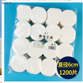  BÔNG TẨY TRANG HỮU CƠ -/1 bịch 1200 miếng  - sỉ 85k