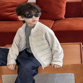 Áo khoác lông vũ trẻ em Cotton Shop kiểu Hàn Quốc cho bé - giá sỉ  size  90-140 : 334k size 150-160  : 355k