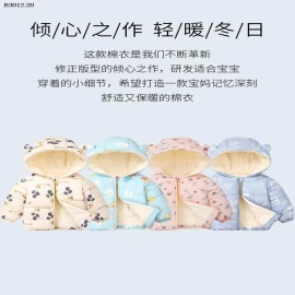 Áo phao lót nỉ siêu ấm cho các bé  - sỉ 132k