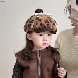 MŨ LÓT LÔNG CHE TAI CHO BÉ NEW-Giá sỉ 95k