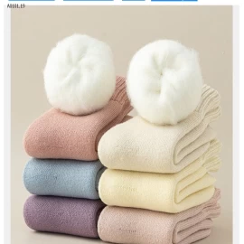 SET 5 ĐÔI TẤT LÔNG DÀY MIX MÀU - Giá sỉ 90k/ set 5 đôi